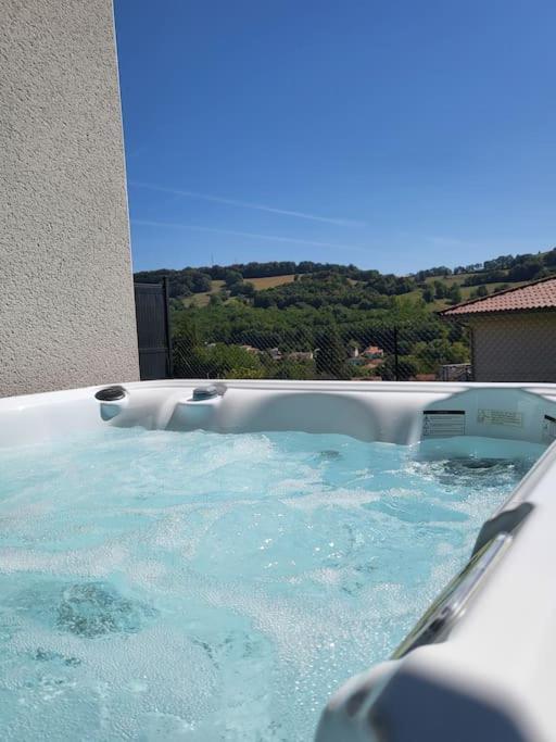 Rez-De-Jardin De Maison Avec Spa Et Borne D'Arcade Aurillac Eksteriør billede